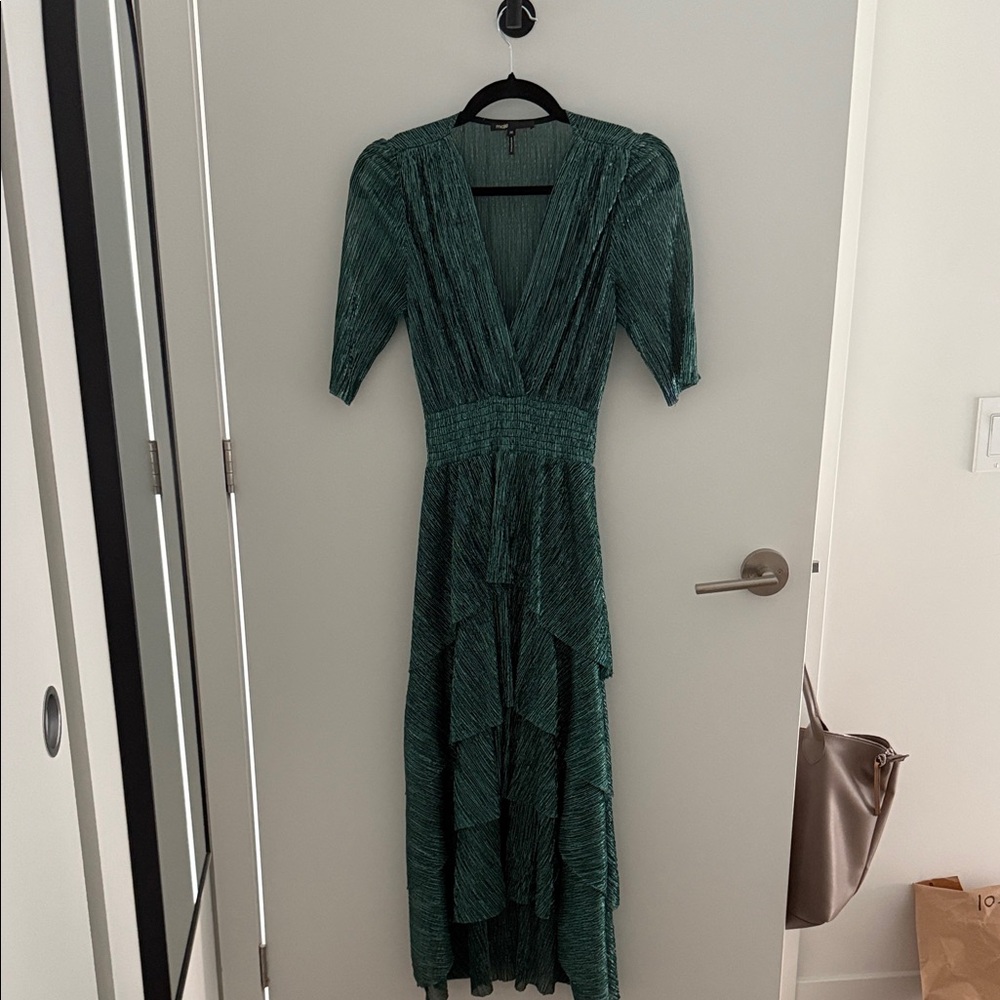 Elegant Green Women's Dress